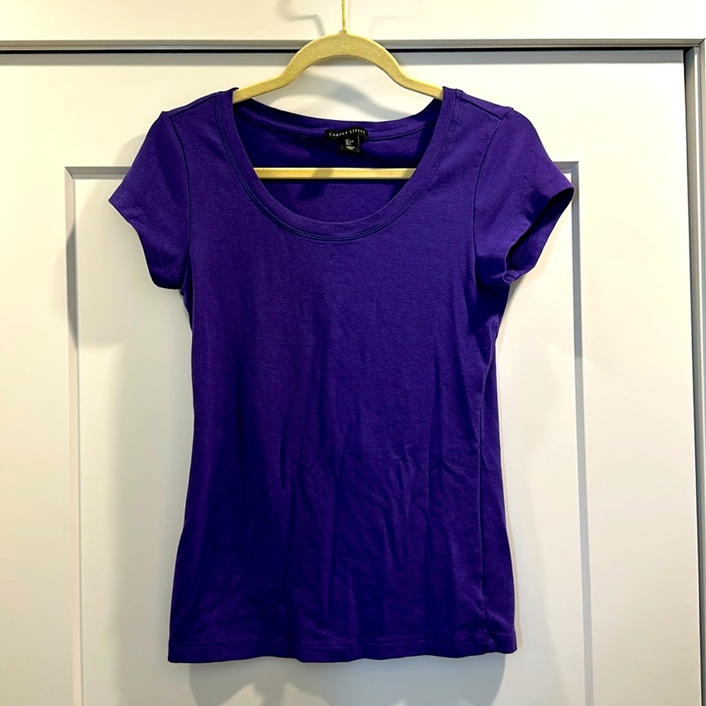 Purple Tshirt short sleeve